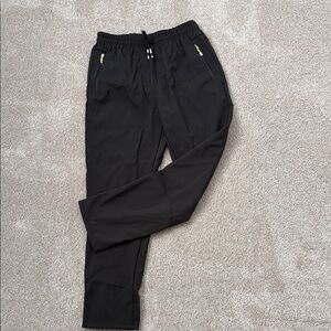 Black light weight water resistant fleece Pants - Comfortable  Wear